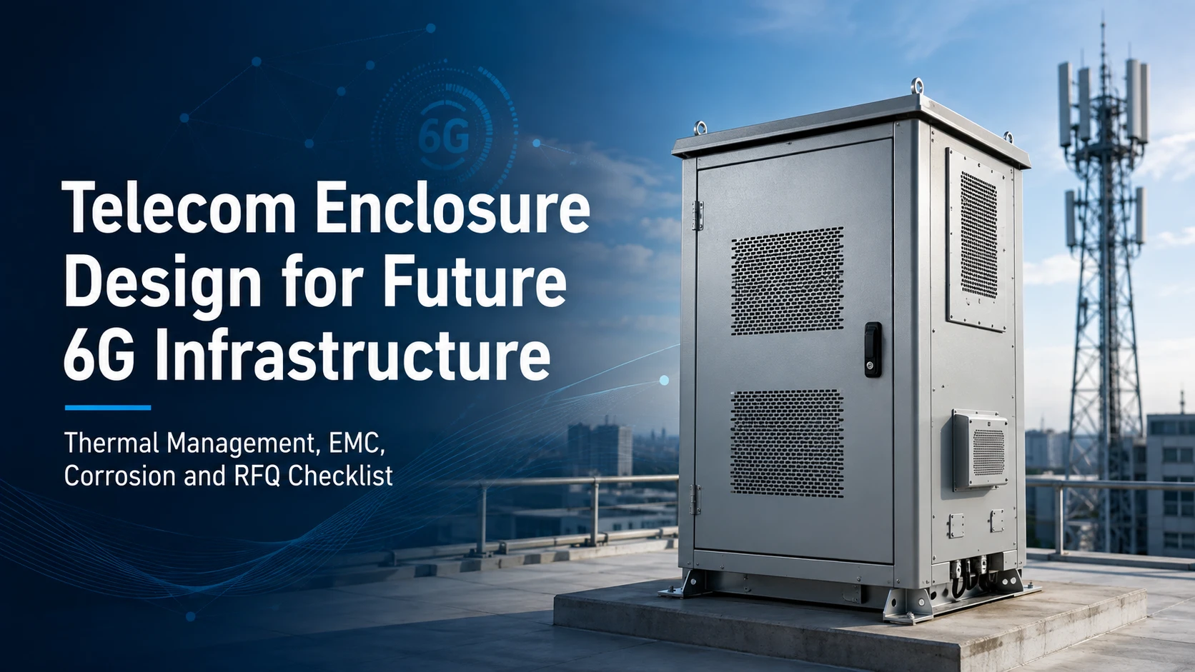 Telecom Enclosure Design for Future 6G Infrastructure Thermal Management, EMC, Corrosion and RFQ Checklist